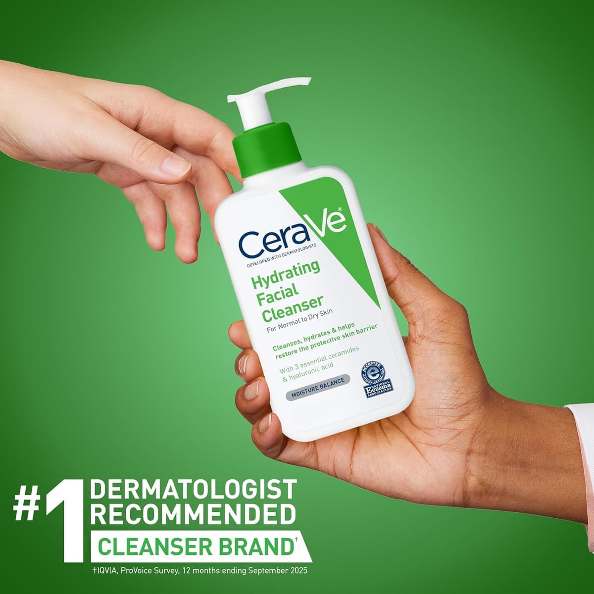 CeraVe Hydrating Facial Cleanser For Normal to Dry Skin ((USA Variant))