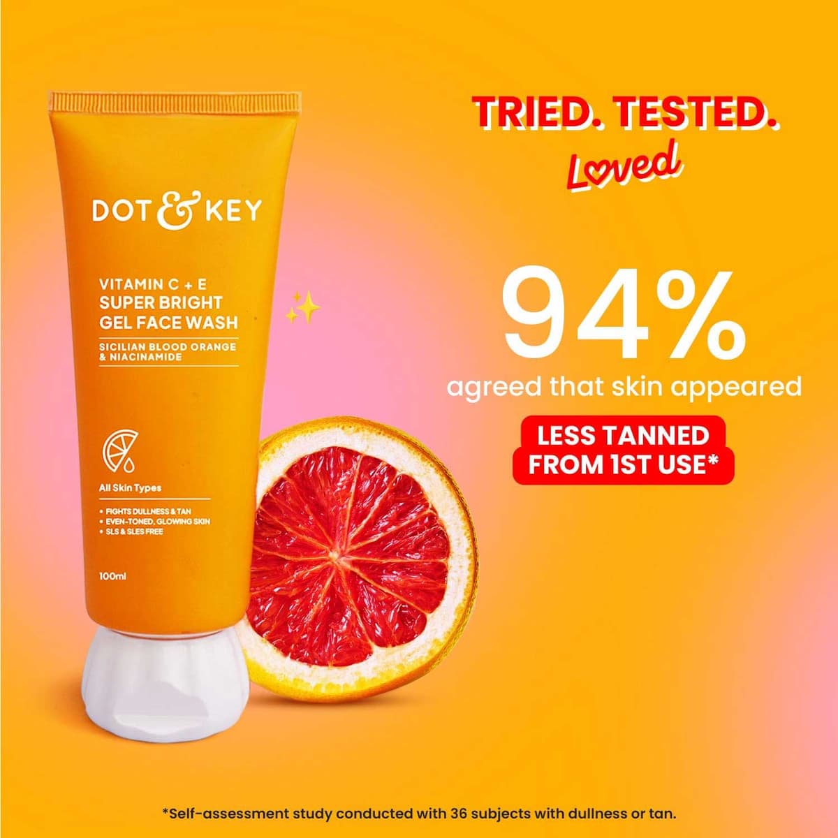 Dot & Key Vitamin C+E Super Bright Gel Face Wash