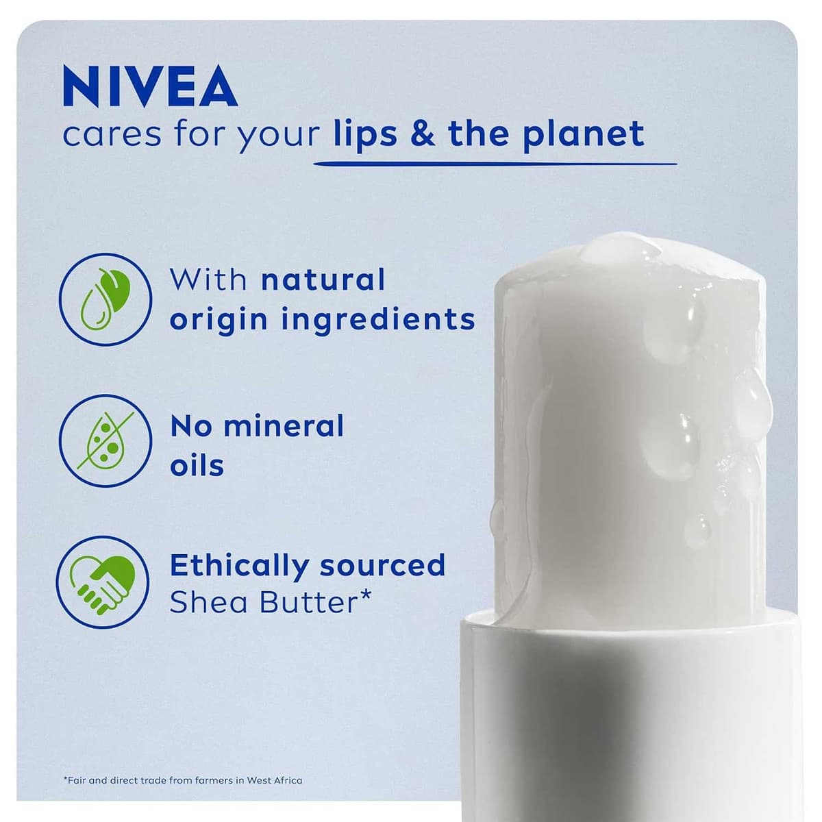 Nivea Hydro Care Caring Lip Balm