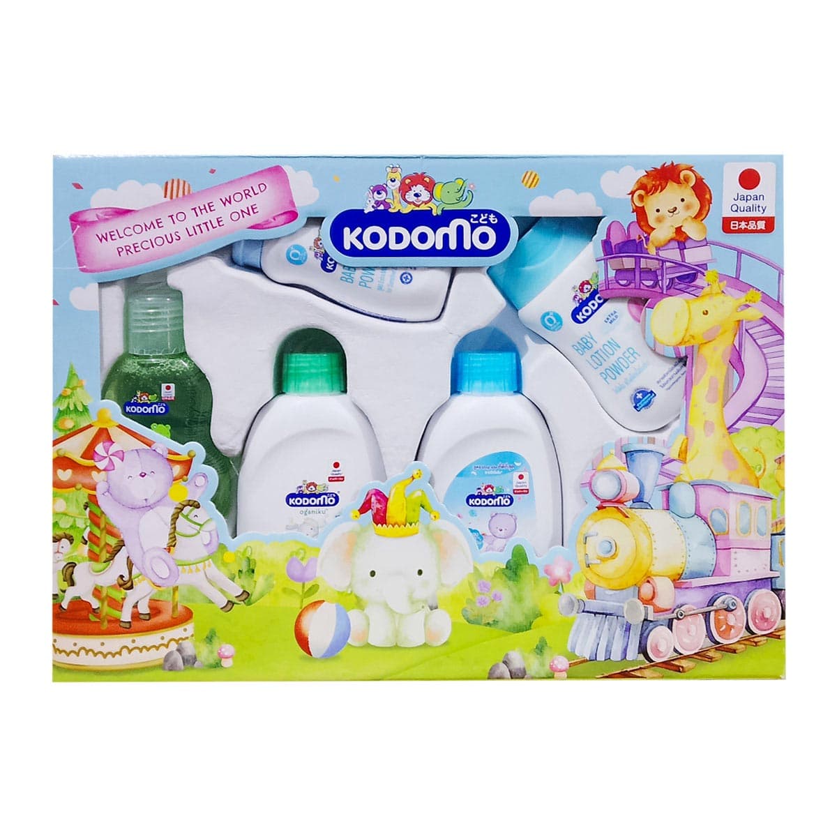 Kodomo Happy Baby Gift Set for Newborn 5Pcs