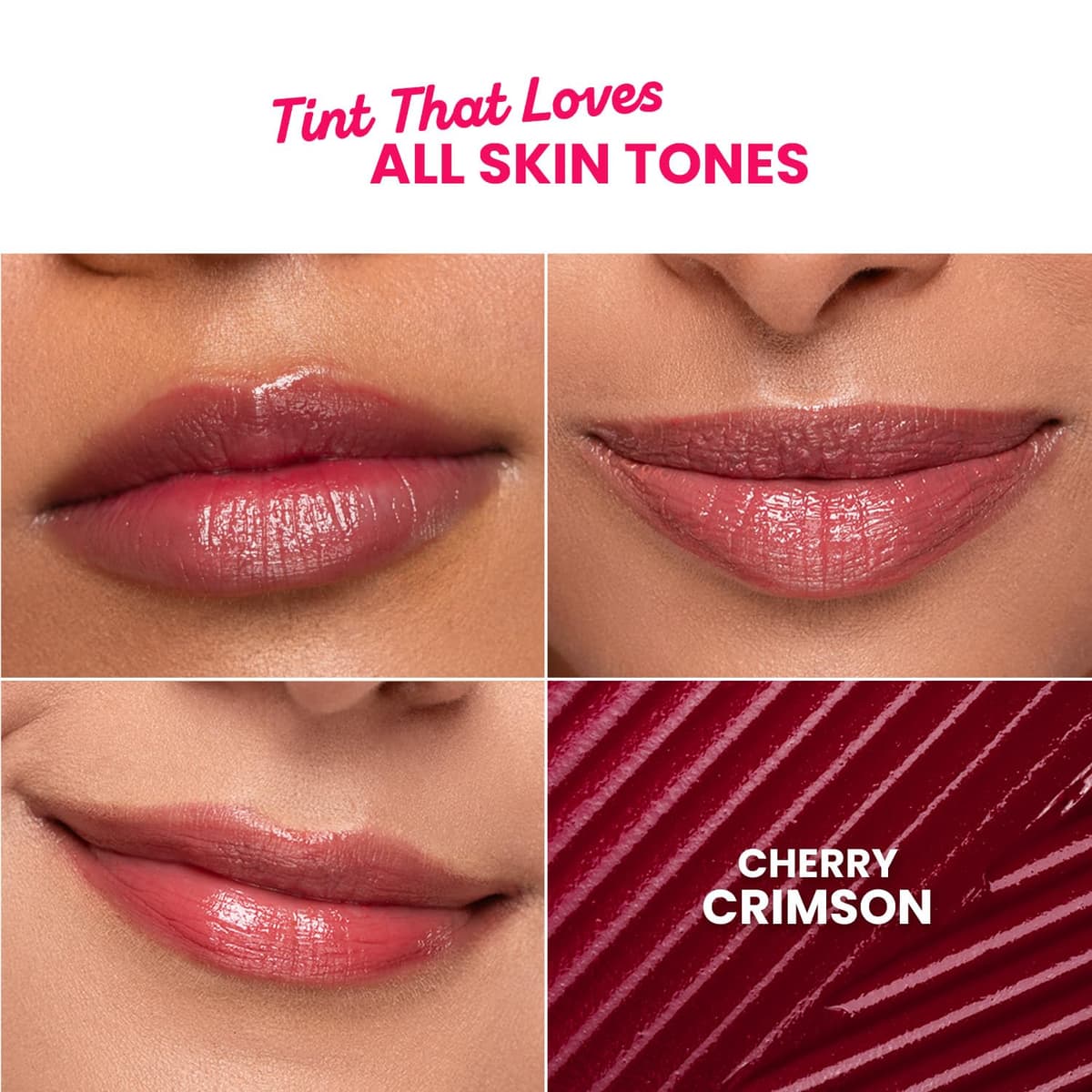 Dot & Key Barrier Repair Hydrating Tinted Lip Balm SPF 50+ (Cherry Crimson)