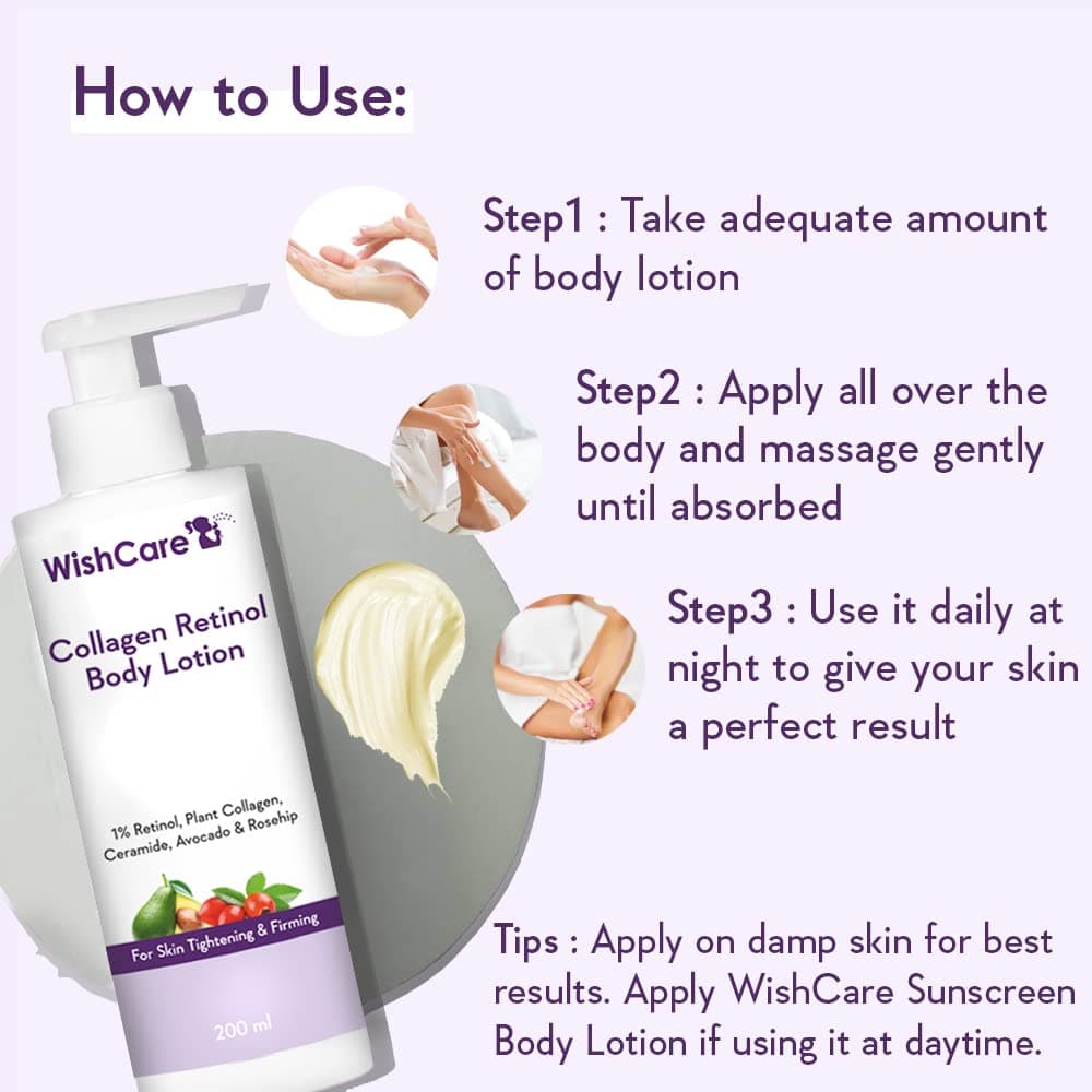 Wishcare Collagen Retinol Body Lotion