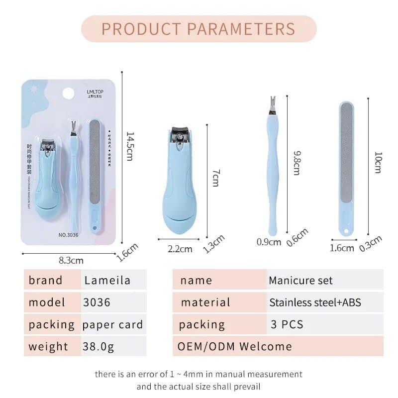 LMLTOP Manicure Set