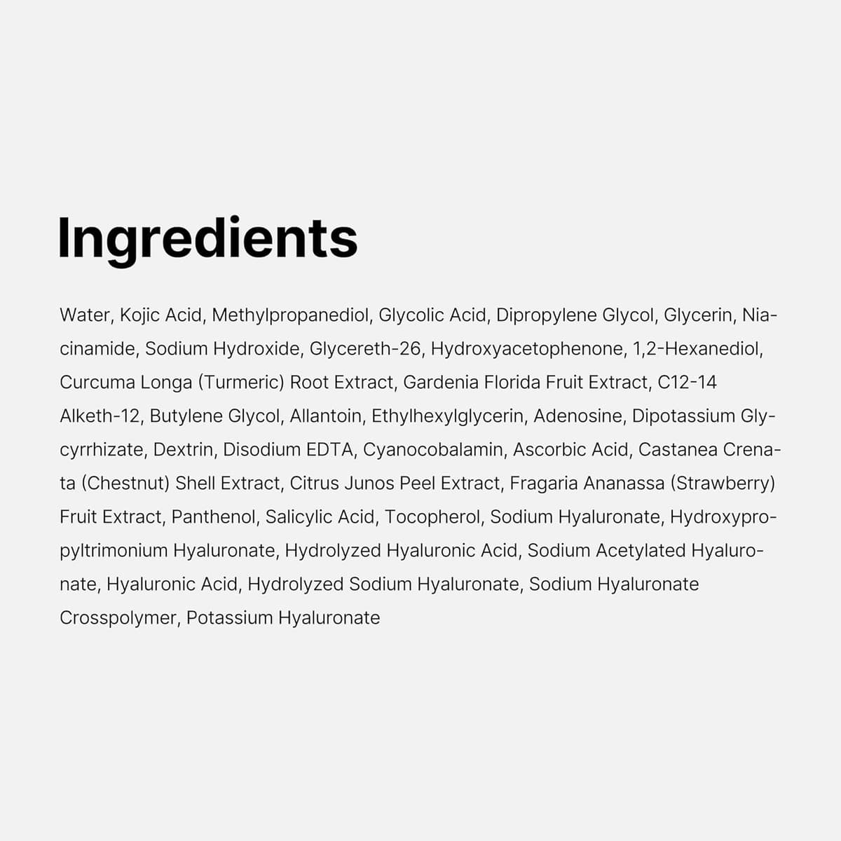 Medicube Kojic Acid Turmeric Pad