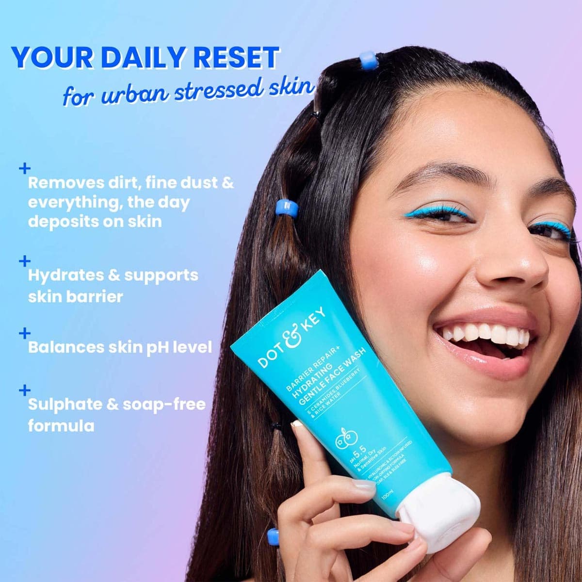 Dot & Key Barrier Repair Hydrating Gentle Face Wash