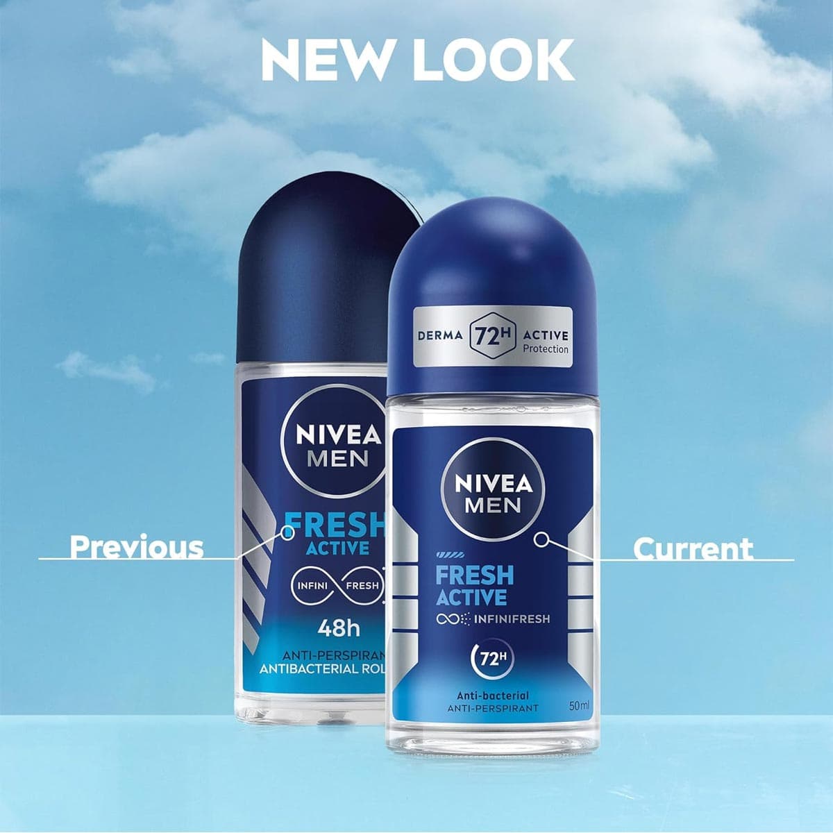 Nivea Men Fresh Active Roll On