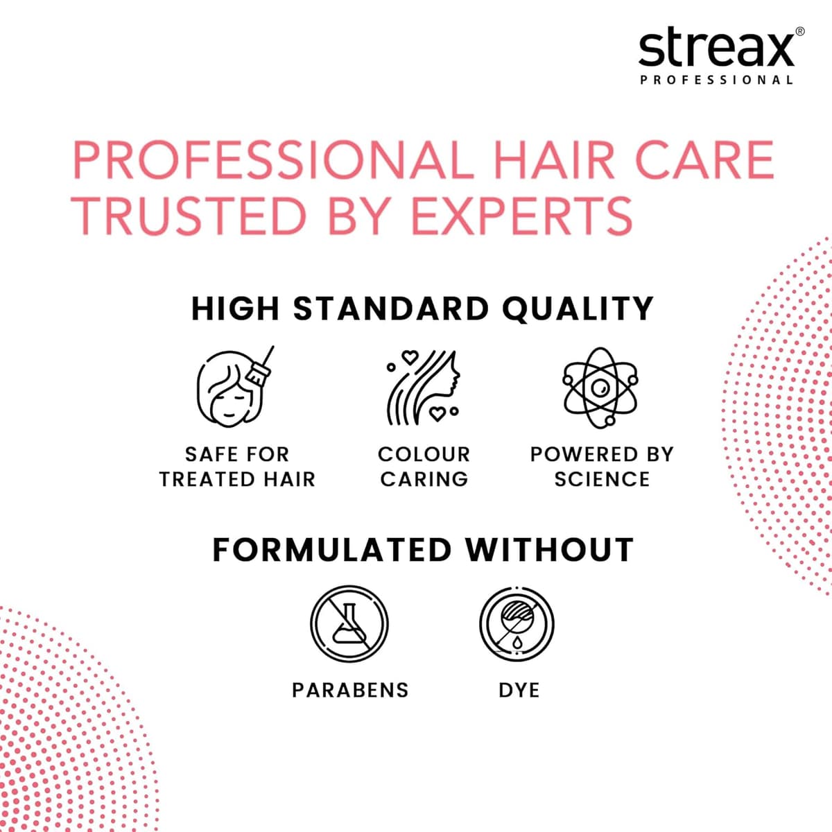 Streax Argan Secrets Moisturising Shampoo