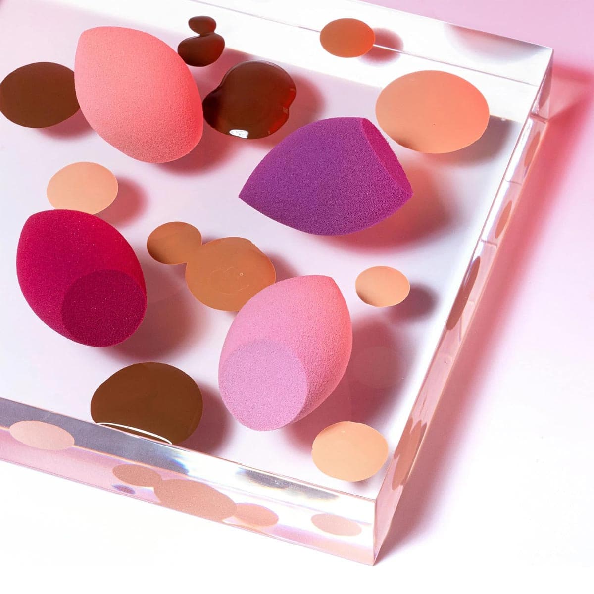 Real Techniques 4 Mini Miracle Complexion Sponges 1492