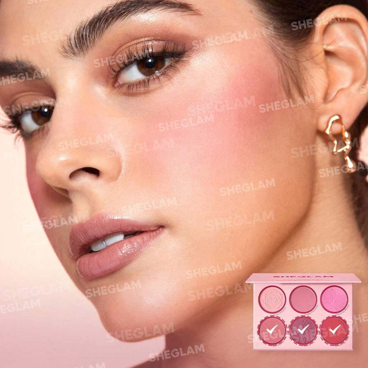 Sheglam Floral Flush Blush Palette (Blushing Bouquet)