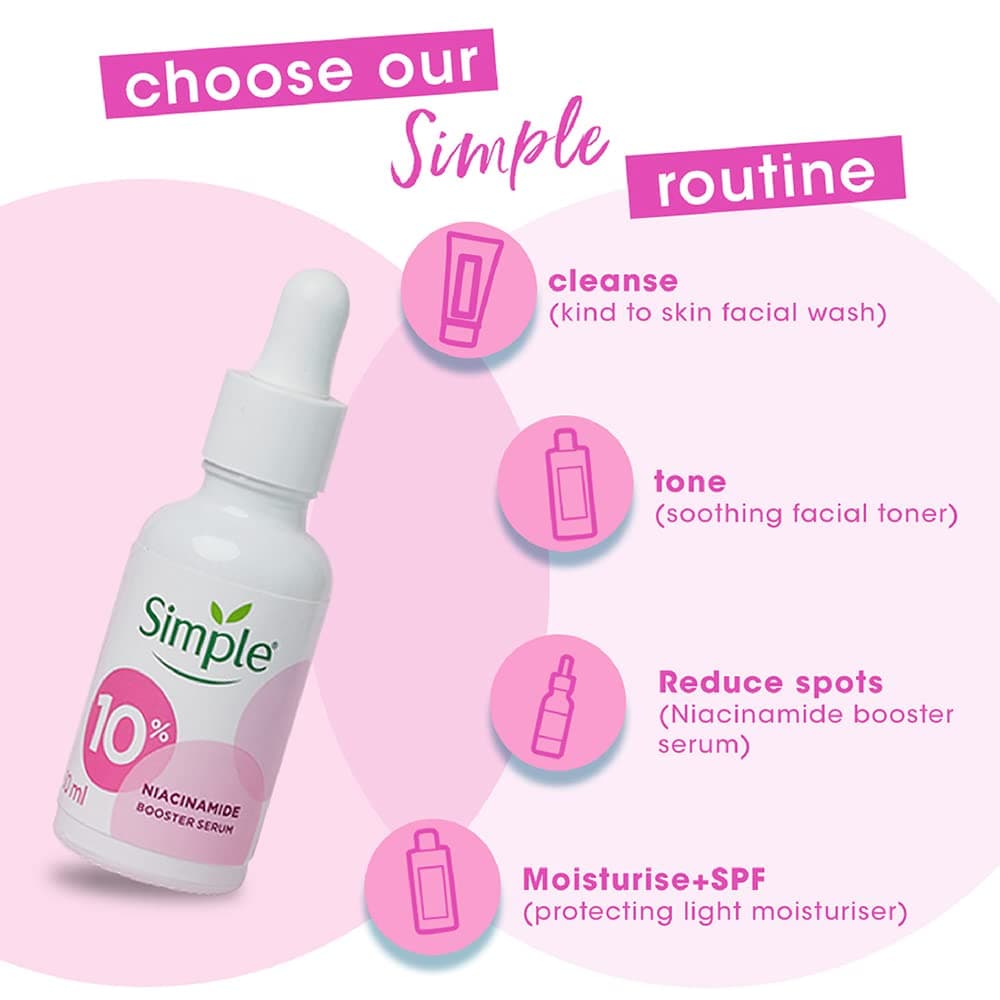 Simple Booster Serum 10% Niacinamide (Vitamin B3)