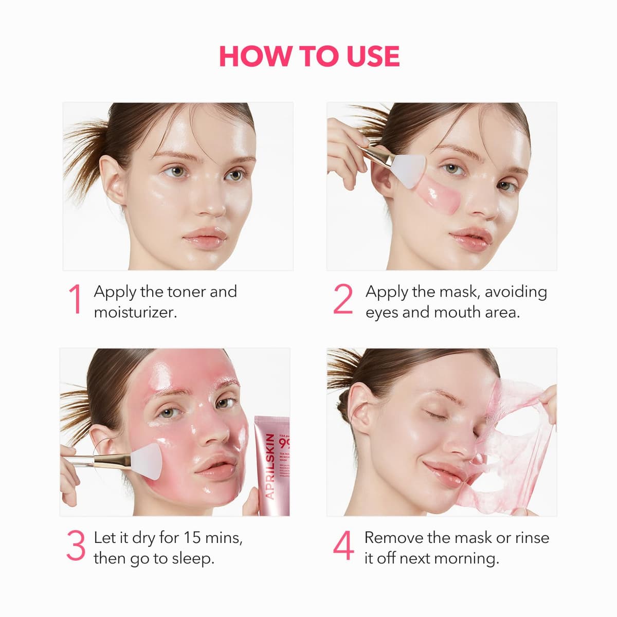 APRILSKIN TXA Niacinamide 99 Overnight Wrapping Mask