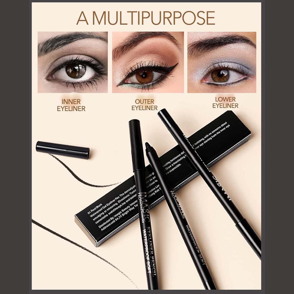 Imagic Kajal Black