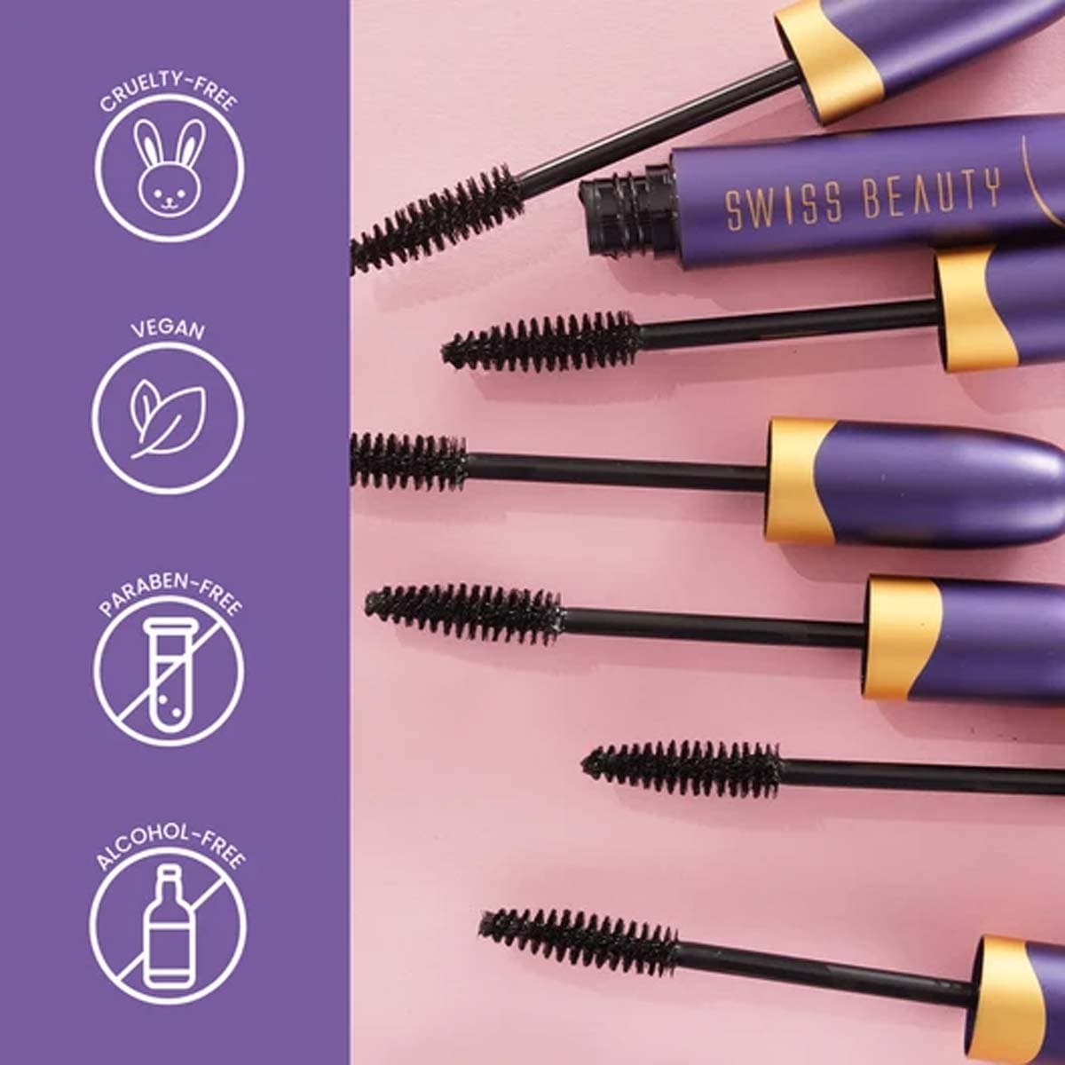 Swiss Beauty Bold Eyes Super Lash Waterproof Mascara