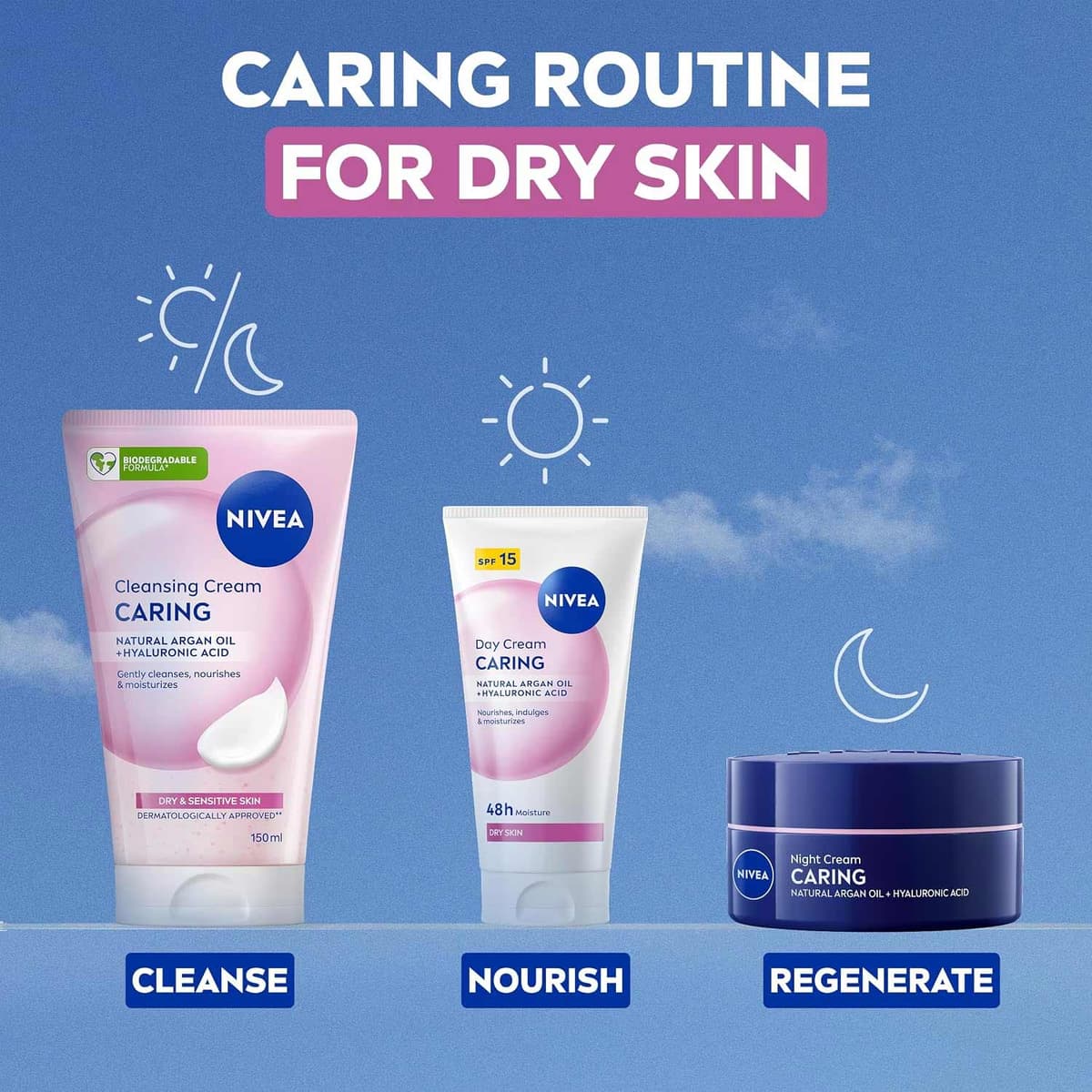 Nivea Caring Cleansing Cream Face Wash