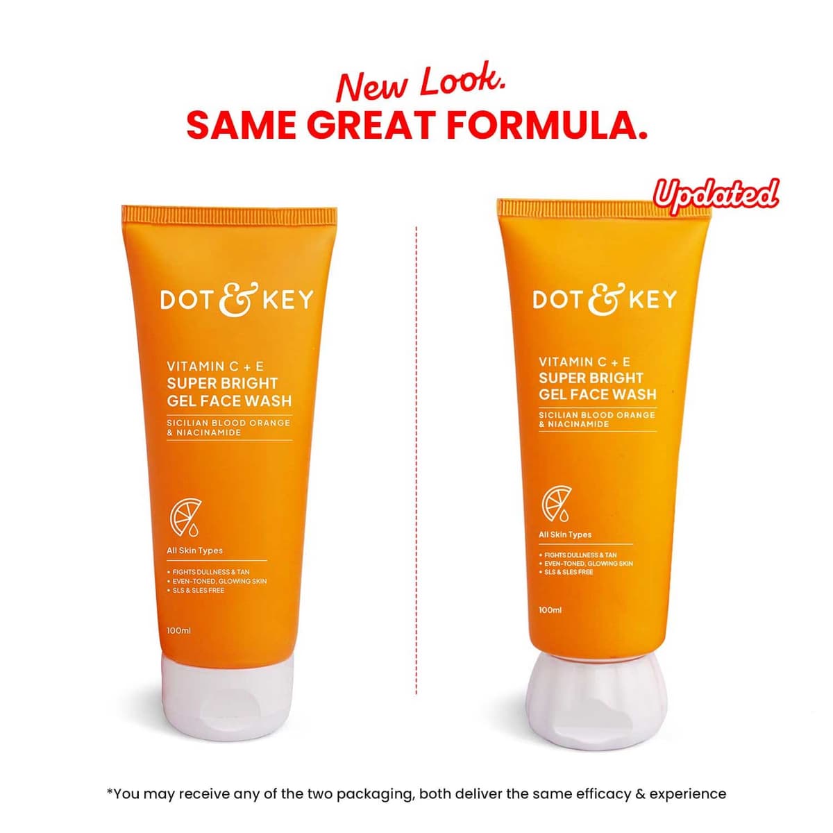 Dot & Key Vitamin C+E Super Bright Gel Face Wash