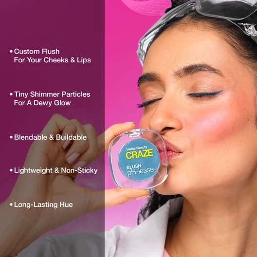 Swiss Beauty Craze Blush pH Lease