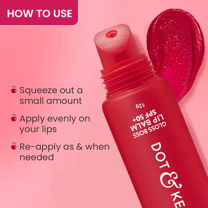 Dot & Key Gloss Boss Lip Balm (Cherry Pop)