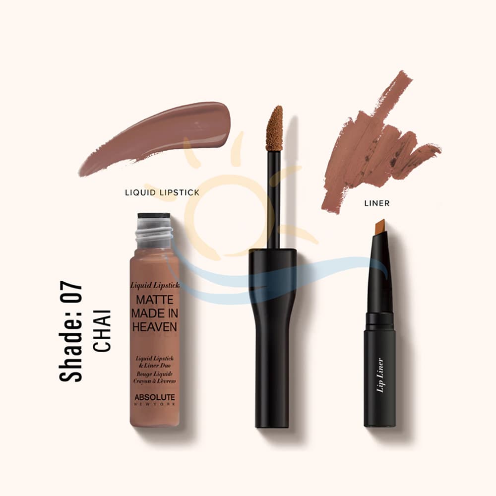 Absolute New York Matte Made in Heaven Liquid Lipstick & Liner Duo