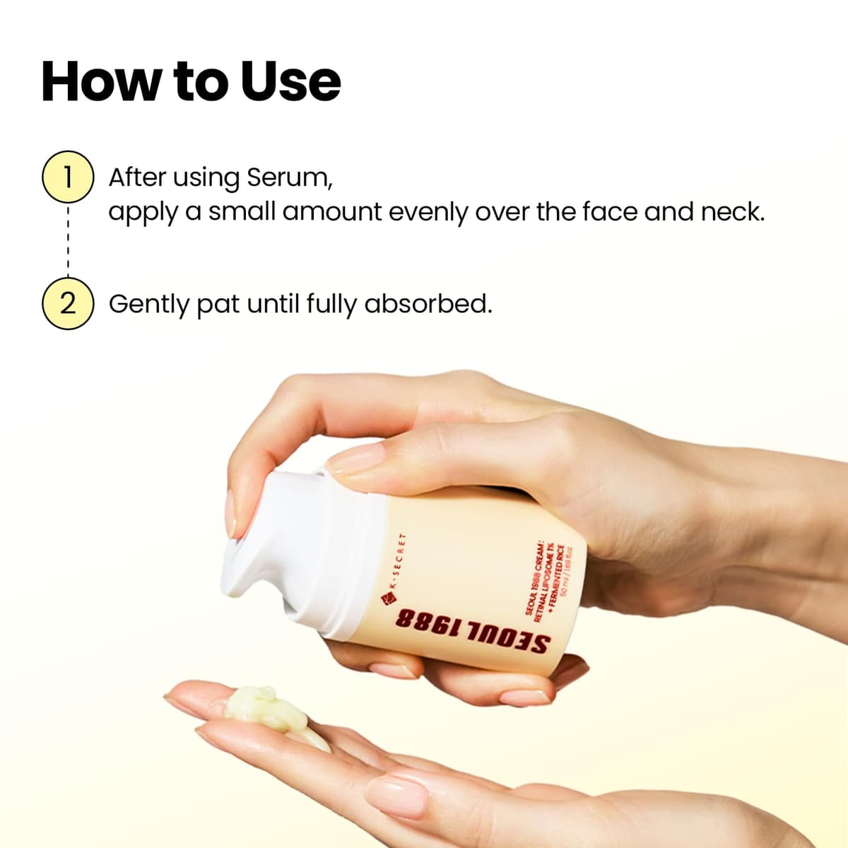 K SECRET SEOUL 1988 Cream : Retinal Liposome 1% + Fermented Rice