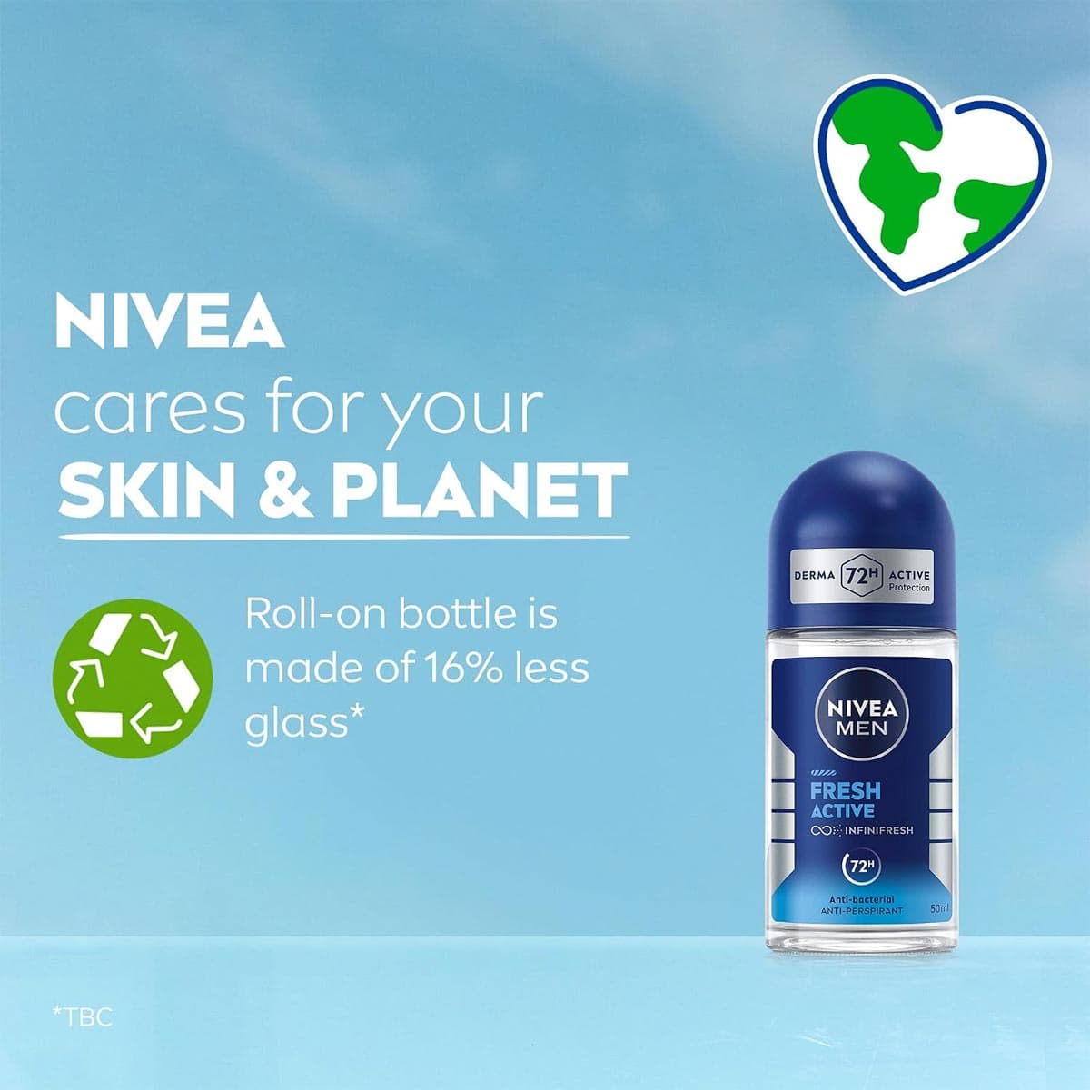 Nivea Men Fresh Active Roll On