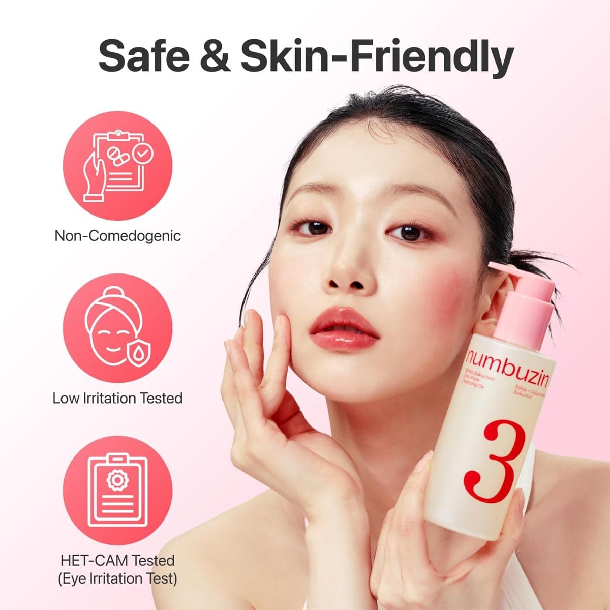Numbuzin No.3 Bifida Bakuchiol Zero Pore Cleansing Oil