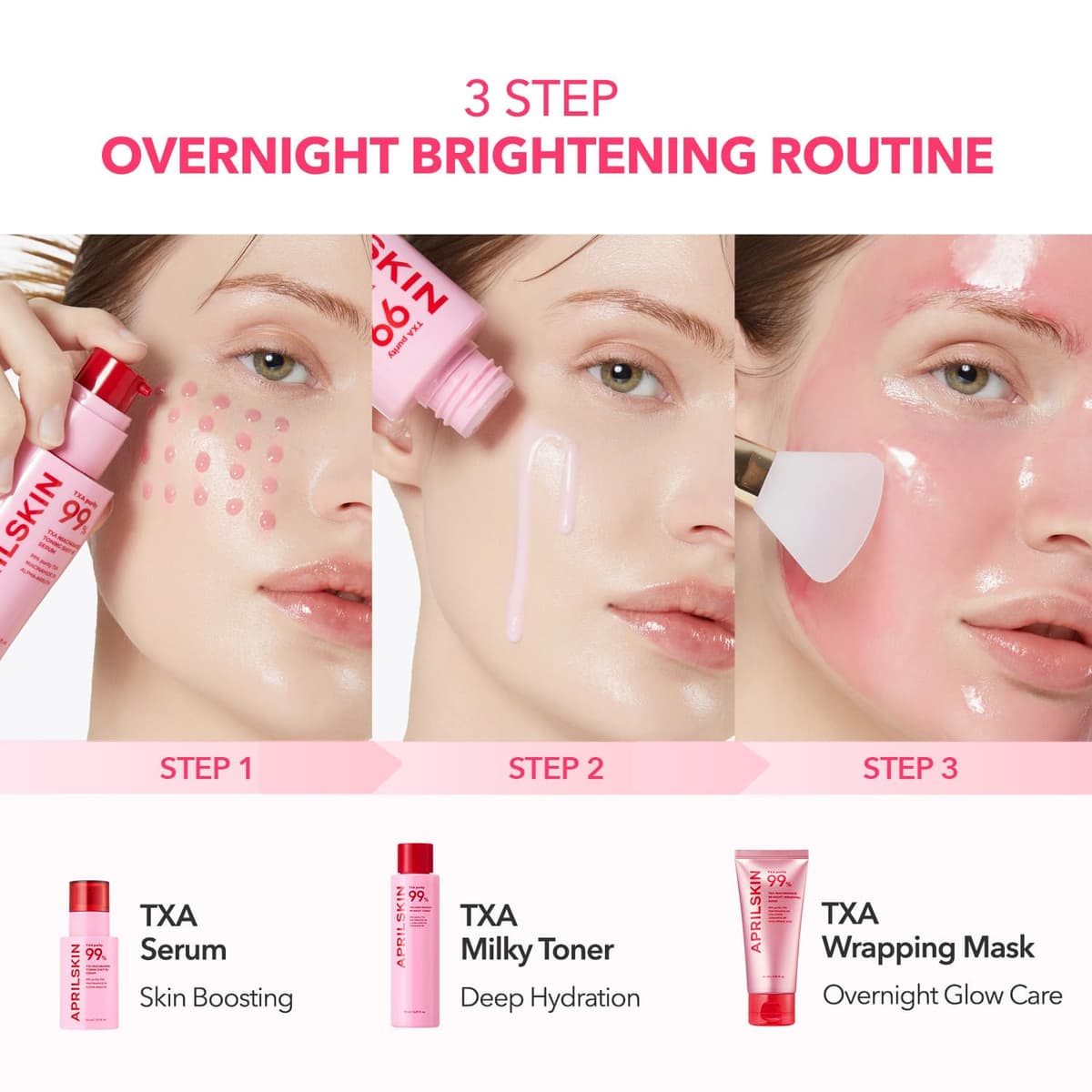 APRILSKIN TXA Niacinamide 99 Overnight Wrapping Mask