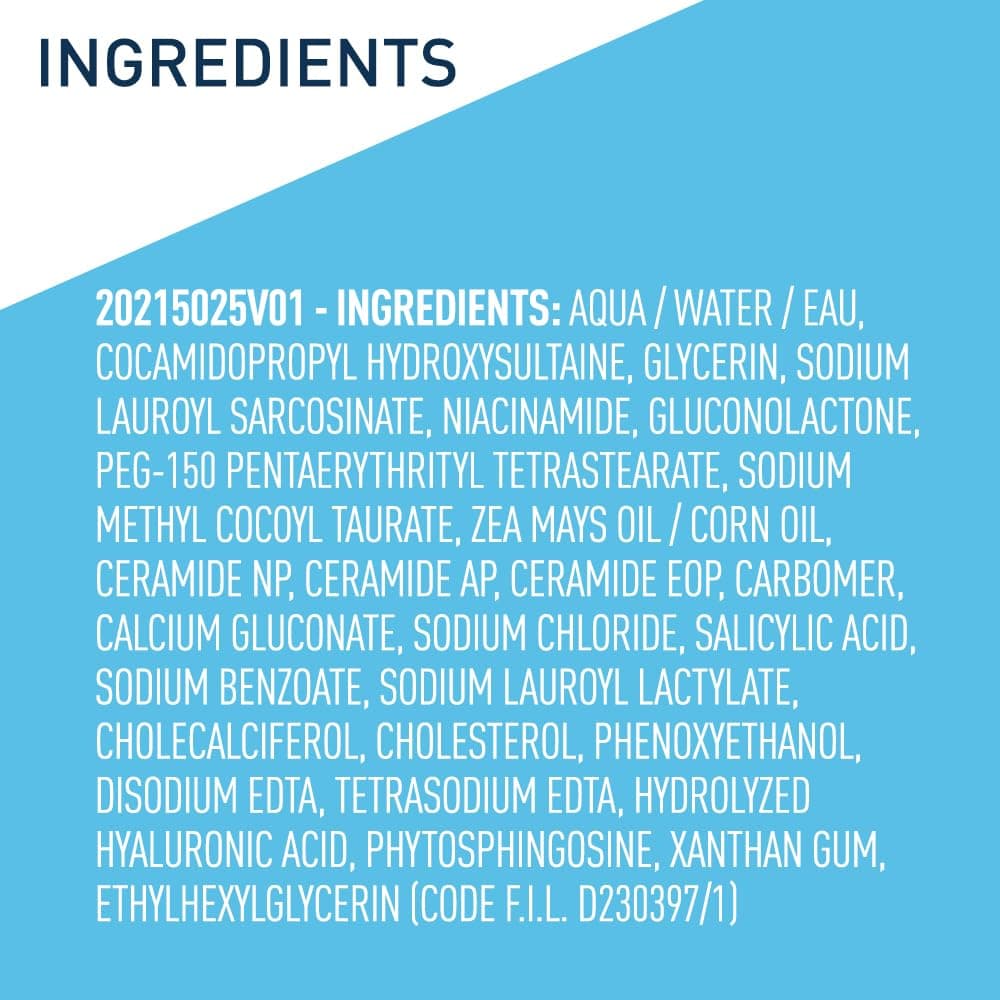 CeraVe Renewing SA Cleanser (USA Variant)