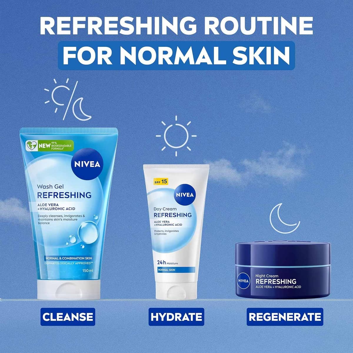 Nivea Refreshing Face Wash Gel with Hyaluronic Acid