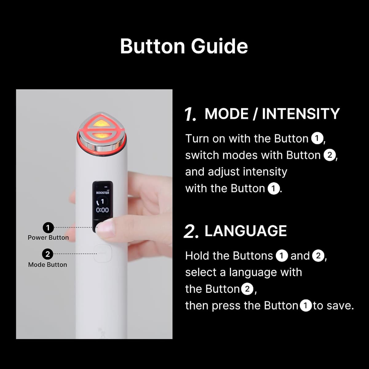Medicube Booster Pro X2 Device