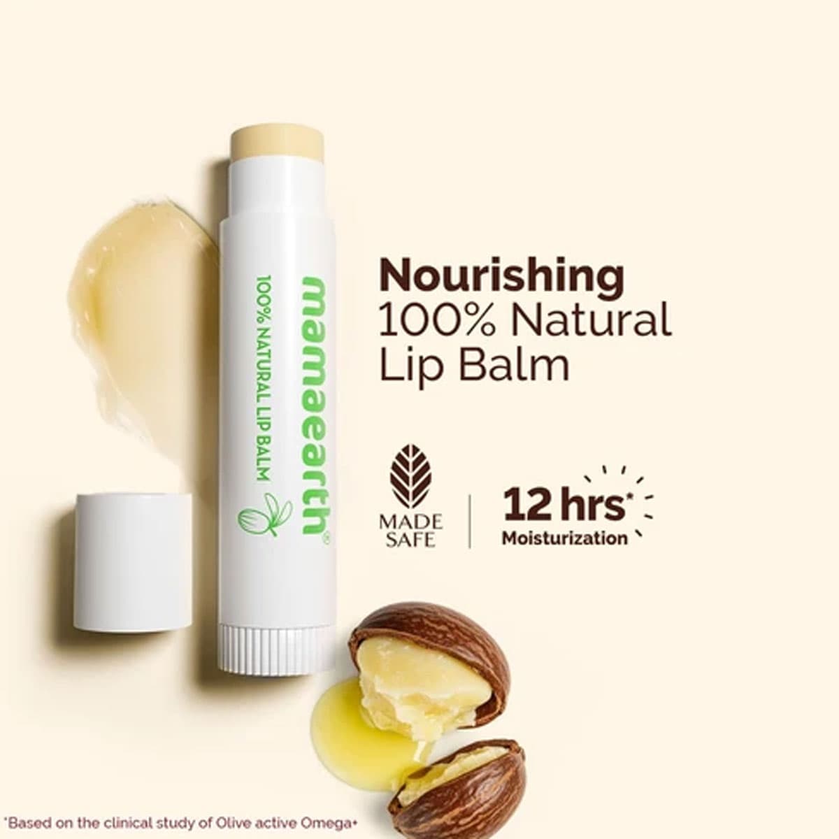 Mamaearth Nourishing Lip Balm with Vitamin E & Shea Butter