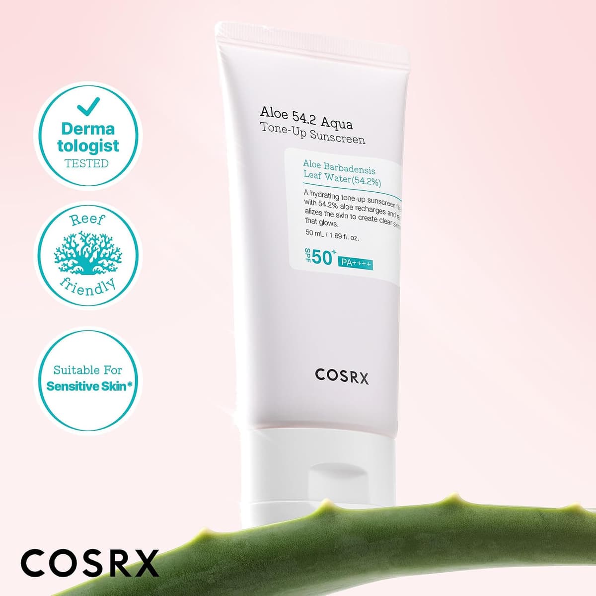 Cosrx Aloe 54.2 Aqua Tone-up Sunscreen