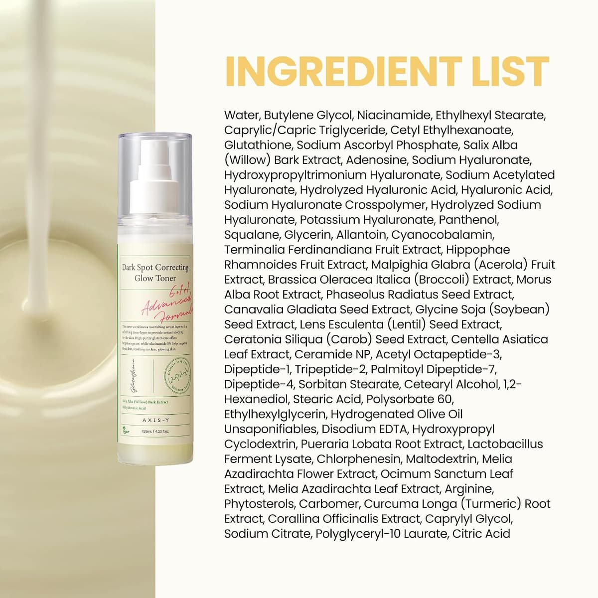 Axis-Y Dark Spot Correcting Glow Toner