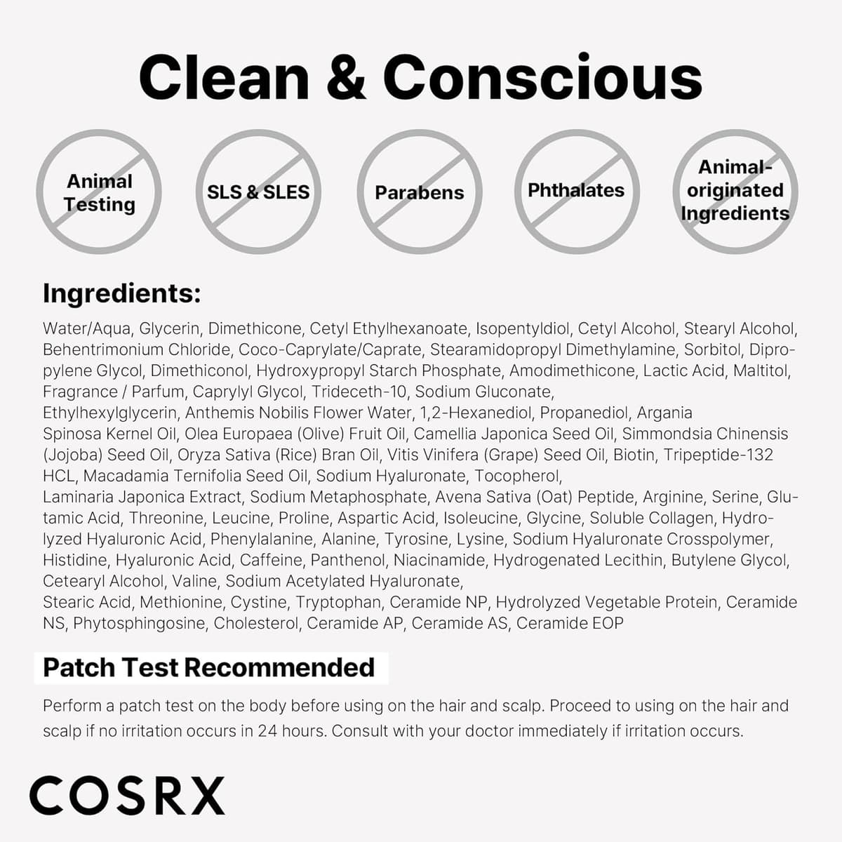 Cosrx Peptide 132 Ultra Perfect Hair Bonding Treatment
