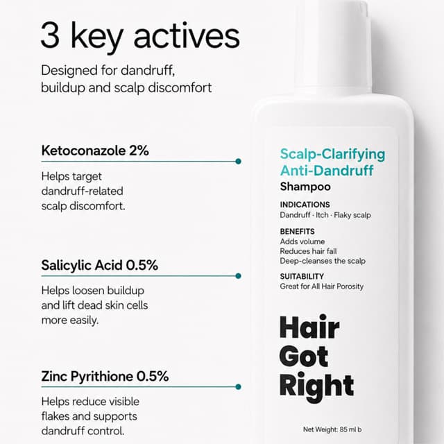 Hair Got Right Scalp Clarifying Anti-Dandruff Shampoo