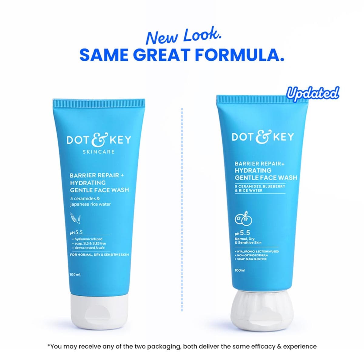 Dot & Key Barrier Repair Hydrating Gentle Face Wash