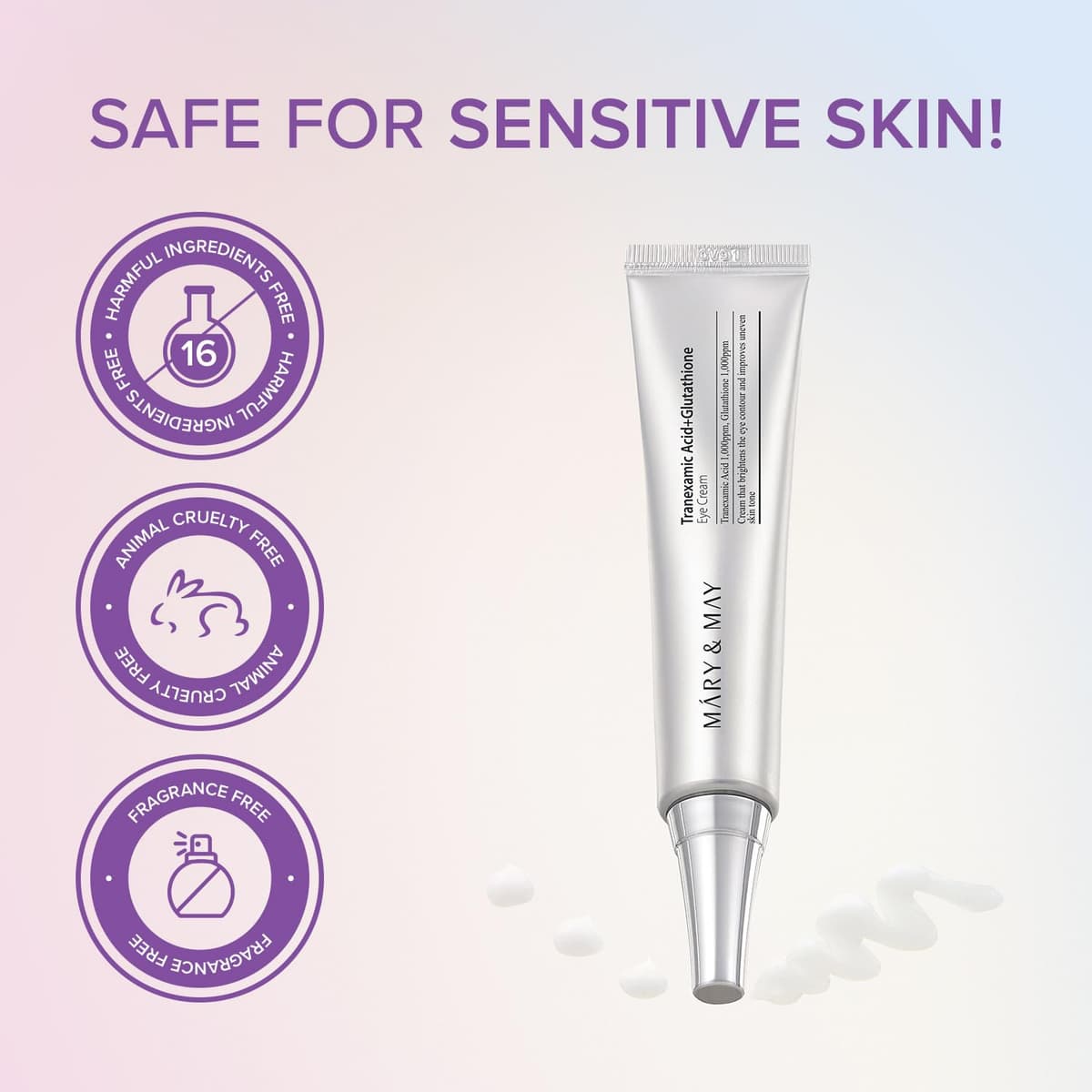 Mary&May Tranexamic Acid+Glutathione Eye Cream (Mini)