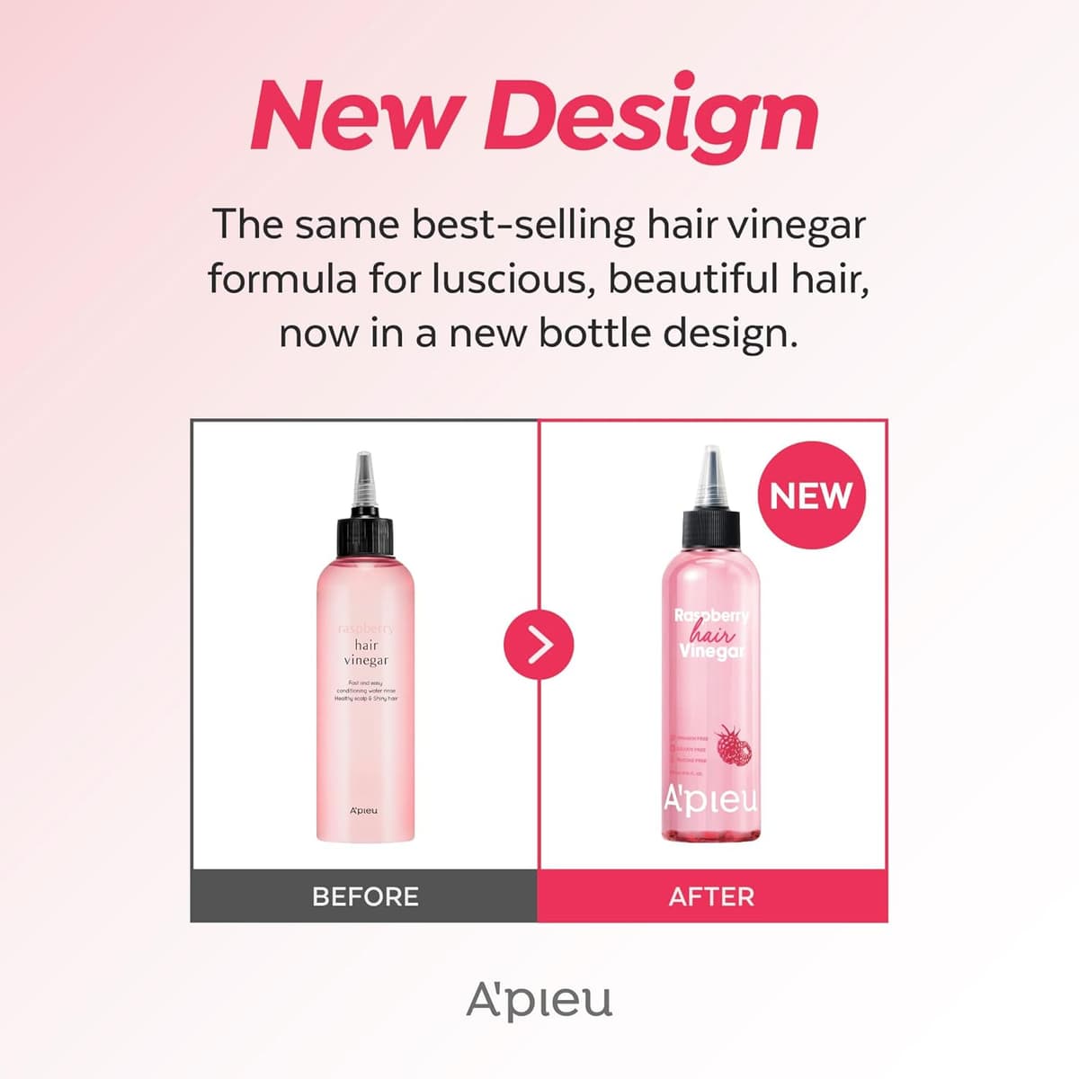 A'pieu Raspberry Hair Vinegar