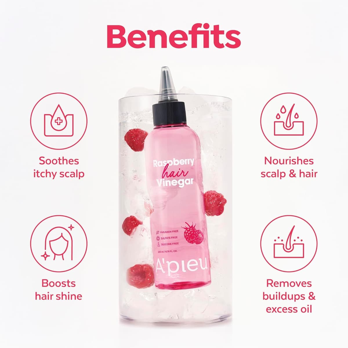 A'pieu Raspberry Hair Vinegar