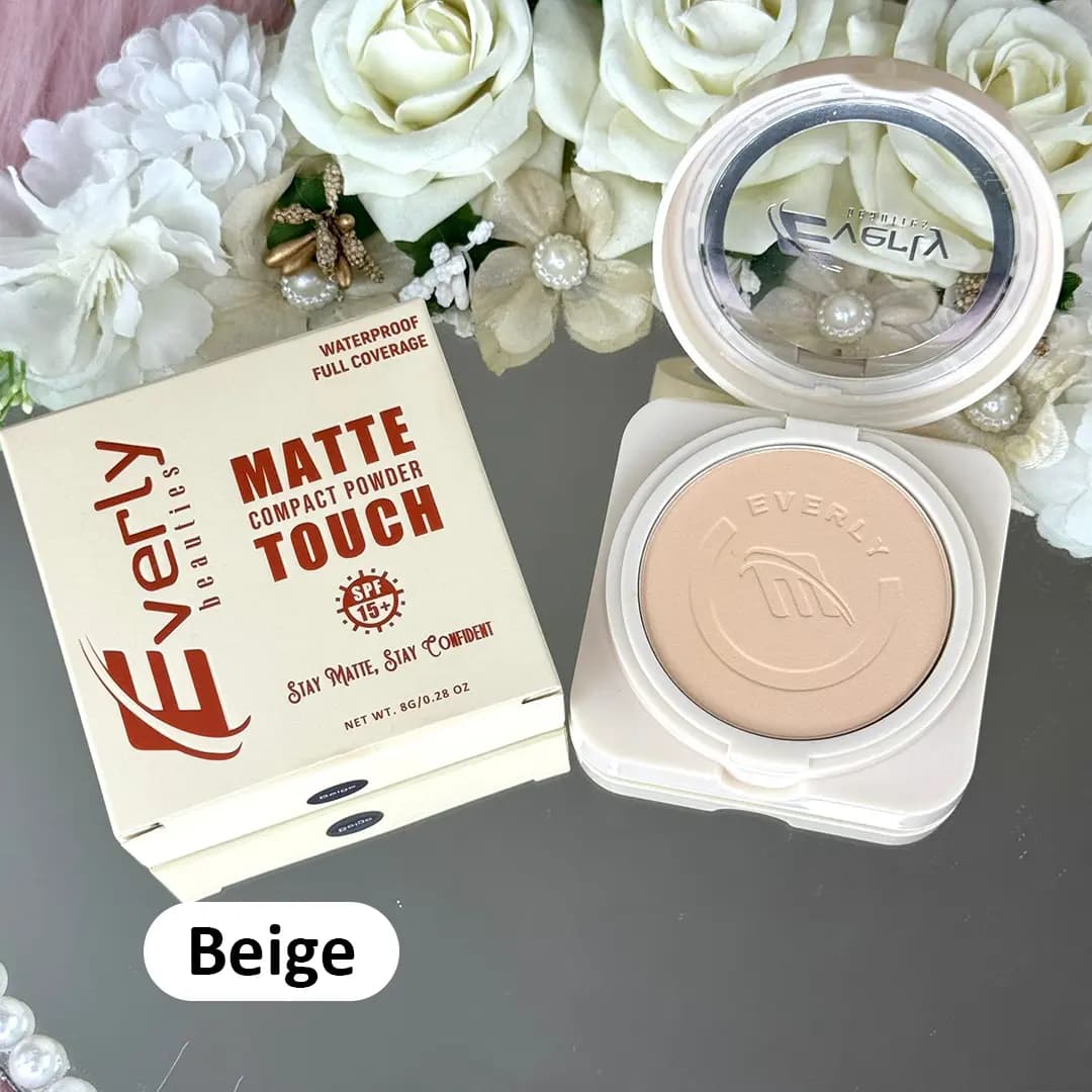 Everly Beauties Matte Touch Compact Powder SPF 15+