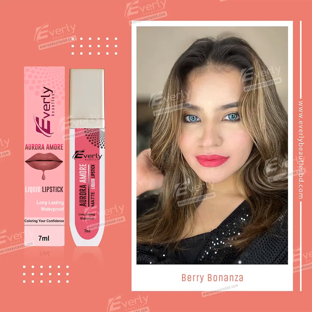 Everly Beauties Aurora Amore Matte Liquid Lipstick