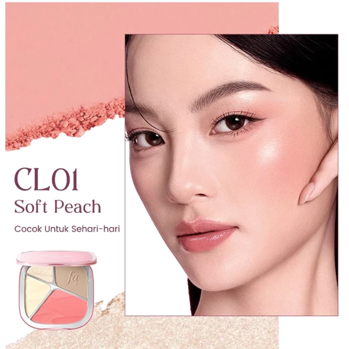 F73 - Focallure Multi Color Face Palatte