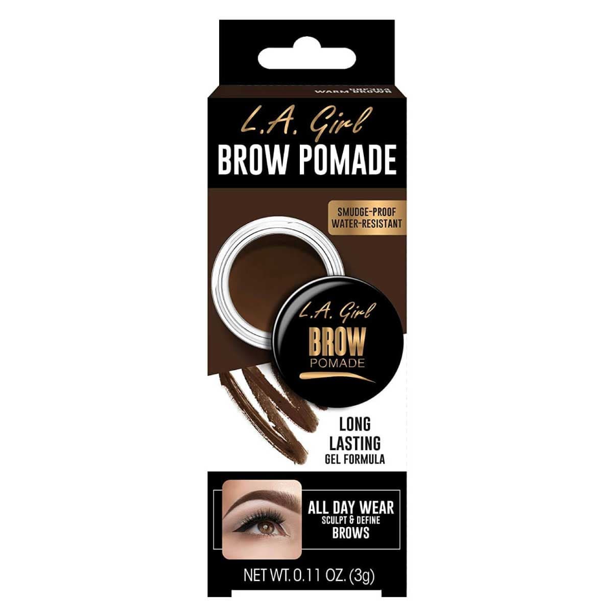 LA Girl Brow Pomade (Dark Brown)