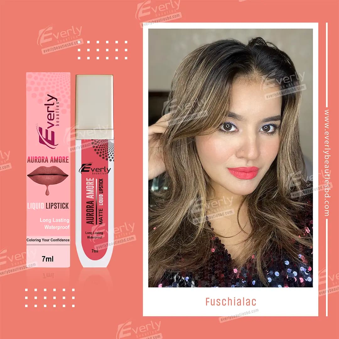 Everly Beauties Aurora Amore Matte Liquid Lipstick