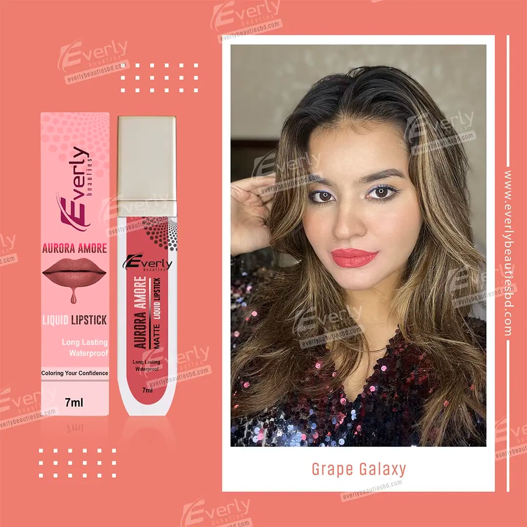 Everly Beauties Aurora Amore Matte Liquid Lipstick