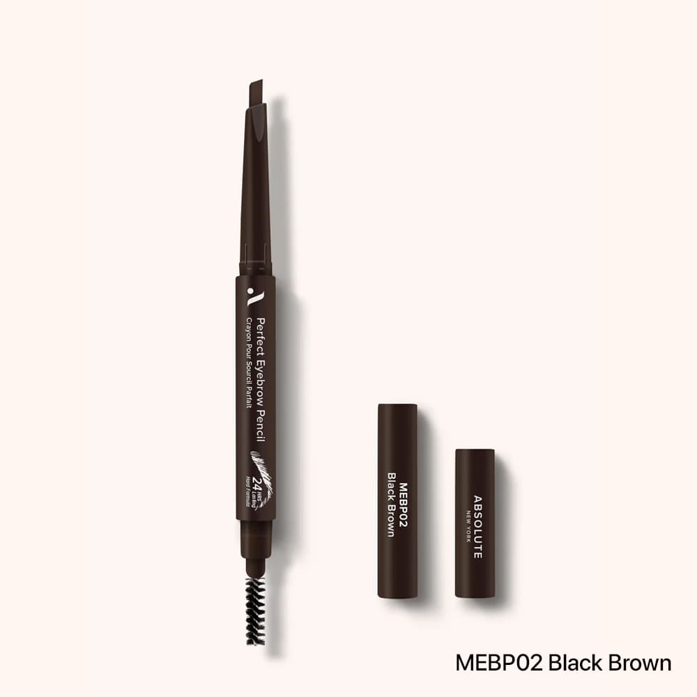 Absolute New York Perfect Eyebrow Pencil 2 In 1