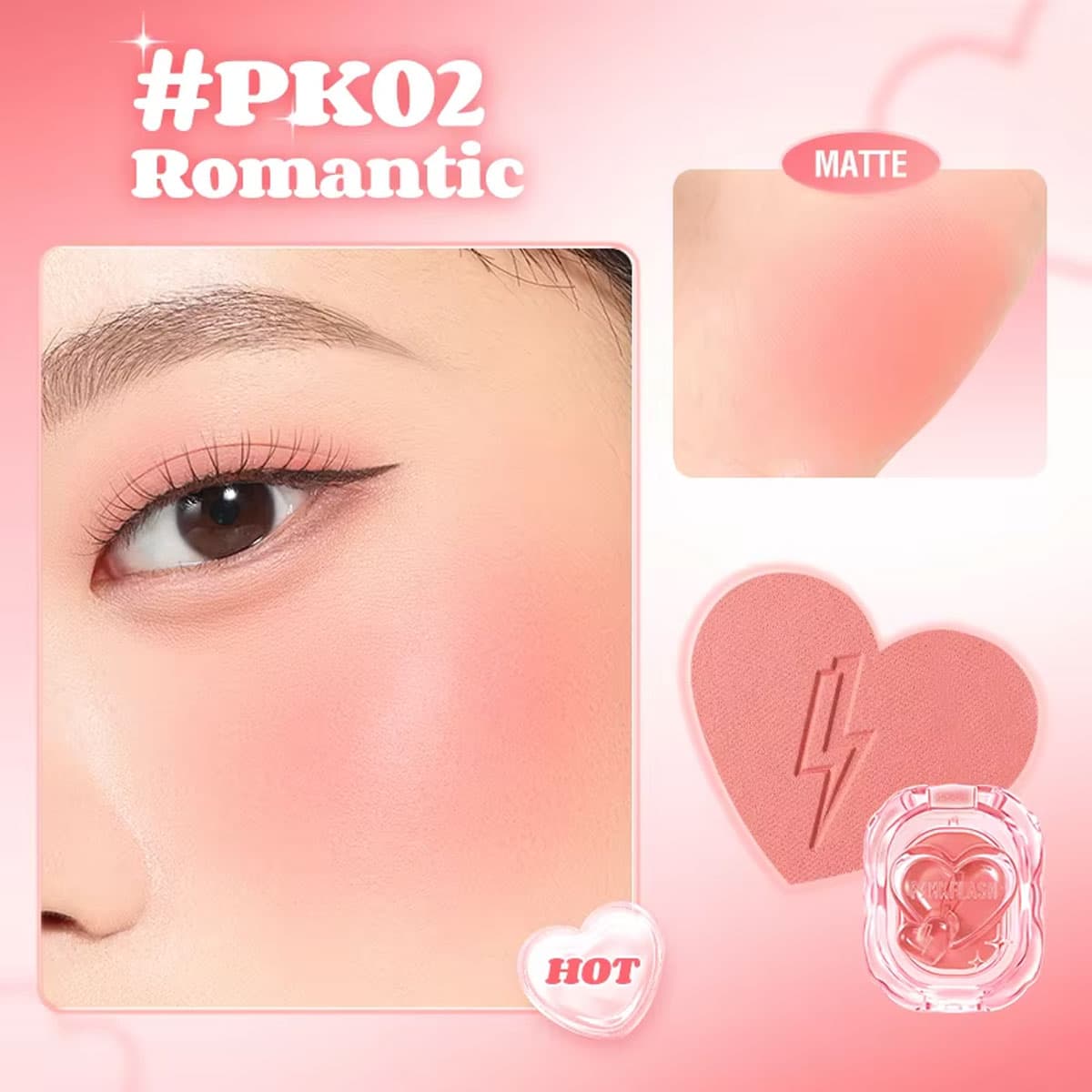 F20-Pink Flash Powder Blush