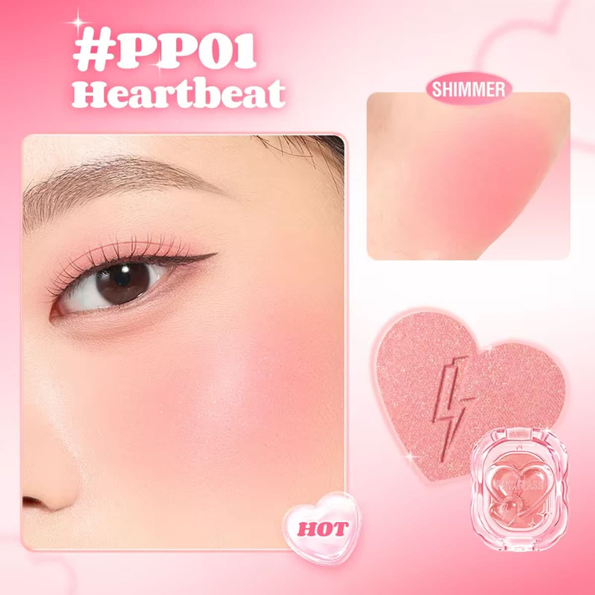 F20-Pink Flash Powder Blush