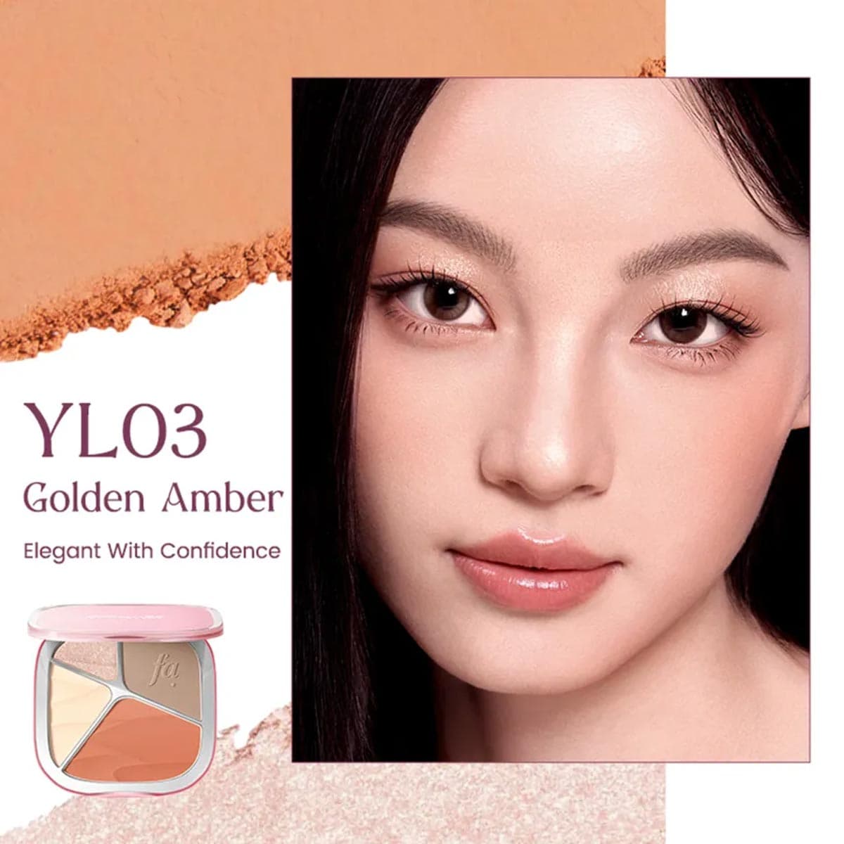 F73 - Focallure Multi Color Face Palatte