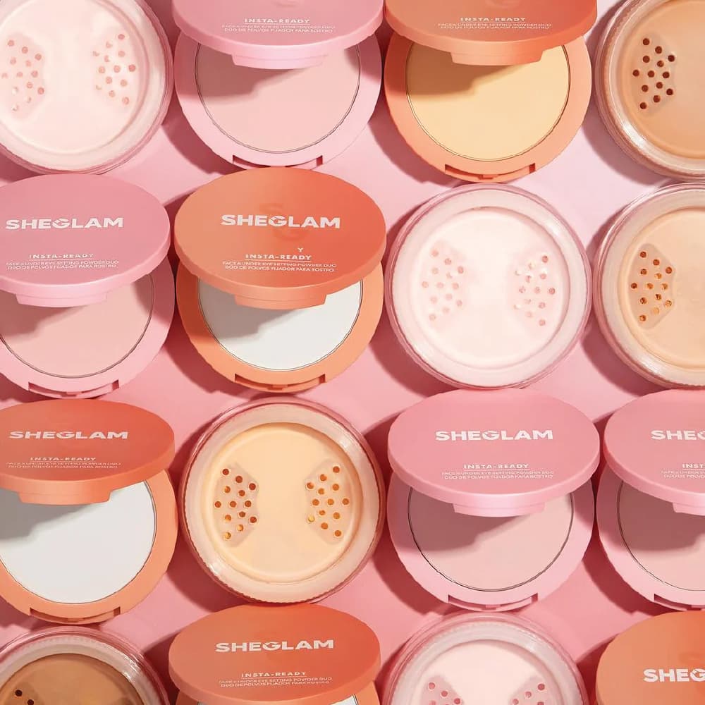 Sheglam Insta-Ready Face & Under Eye Setting Powder Duo