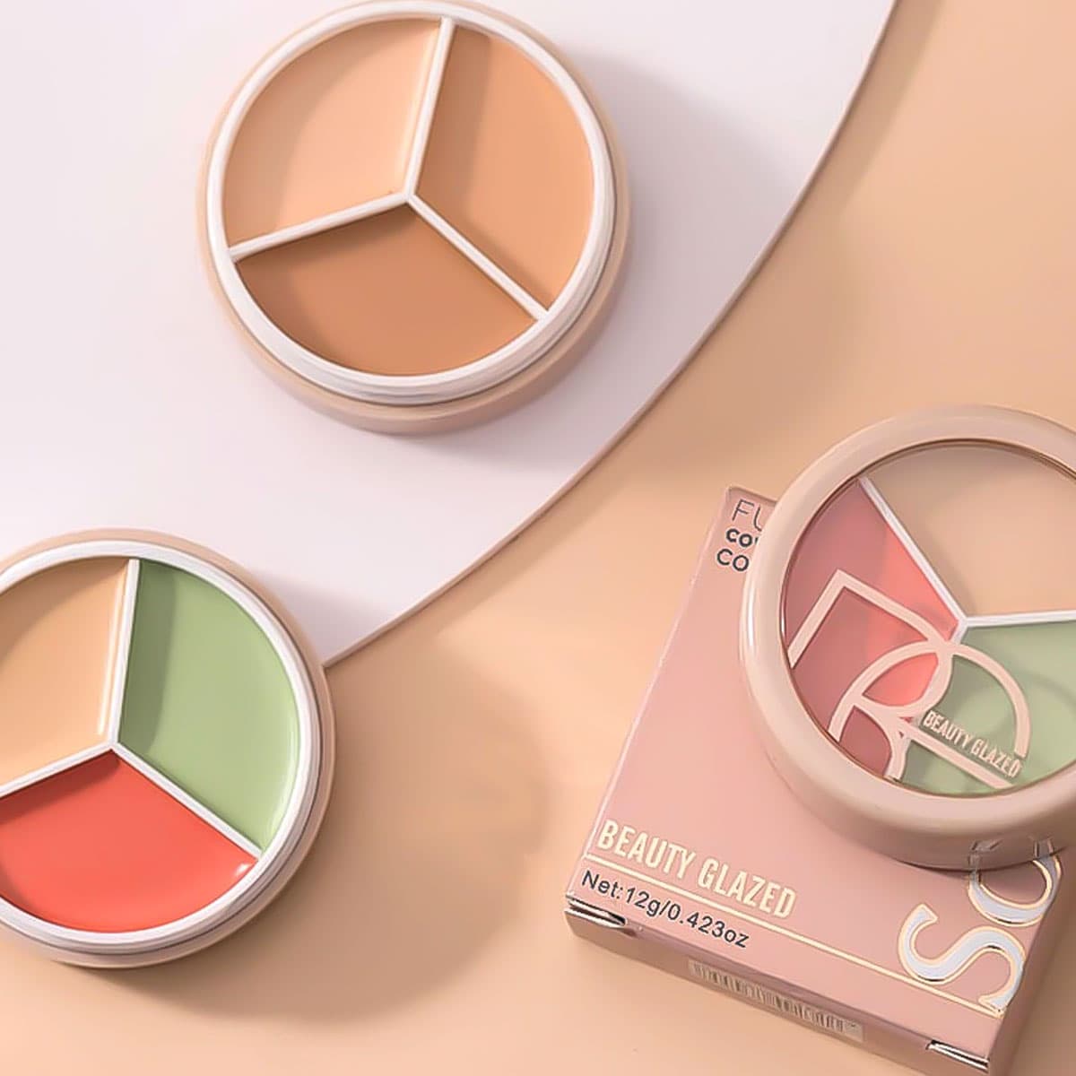 Beauty Glazed Full Coverage Concealer Palette (Pot)